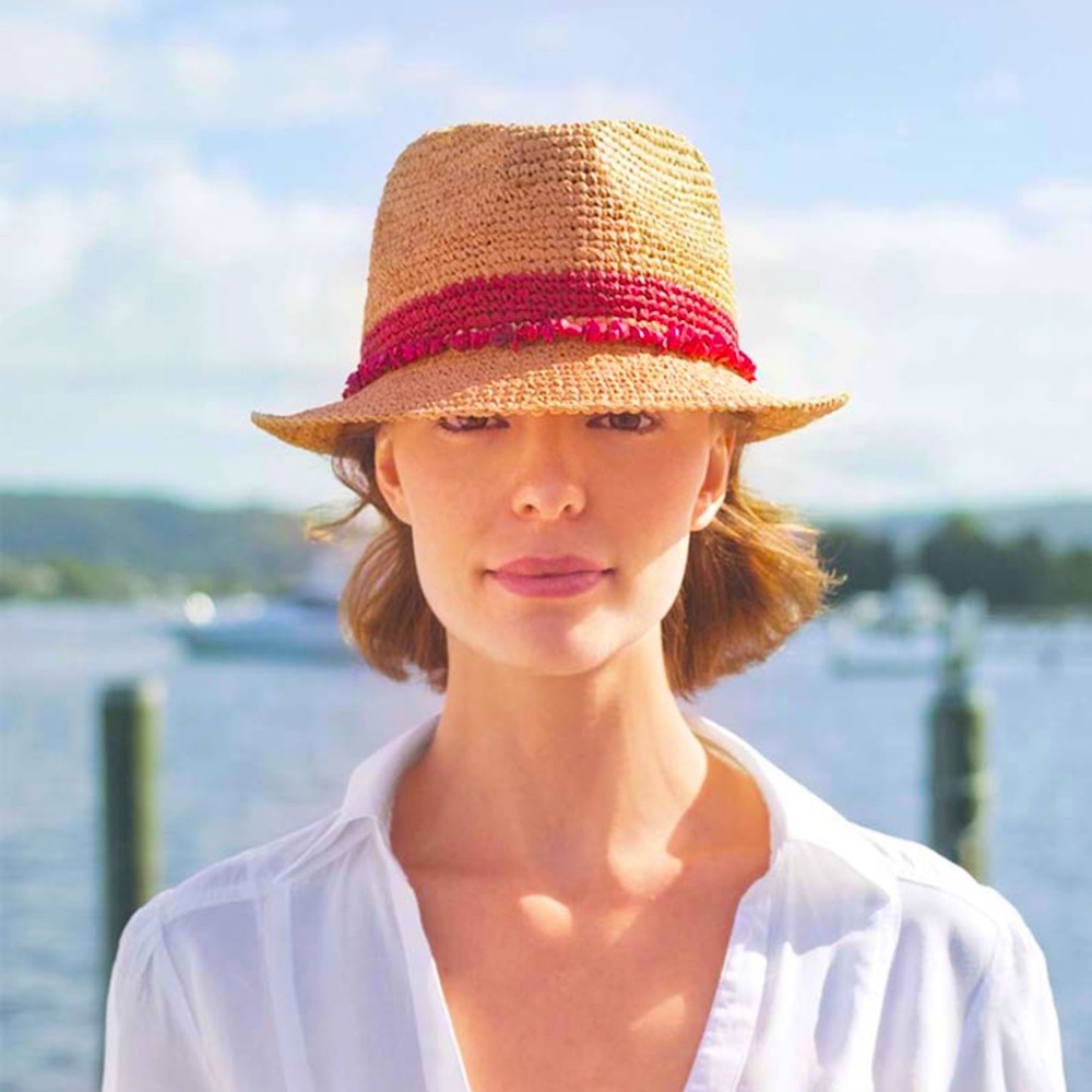 WALLAROO Tahiti Straw Sun Hat